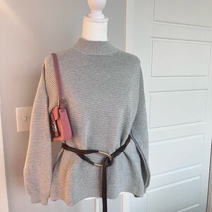 H&M Glitter Gray Women's Sweater